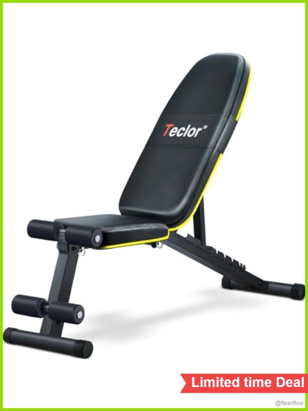 Foldable Adjustable Weight Bench for Home Gym Strength Training, 700LBS Capacity
